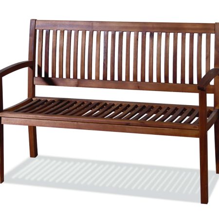 Ξύλινος Καναπές 2 Θέσεων ,120 x 62 x 88(h)cm ,Acacia Wood