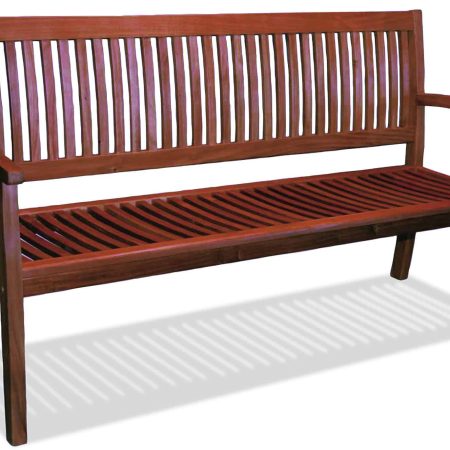 Ξύλινος Καναπές 3 Θέσεων ,158 x 62 x 88(h)cm ,Acacia Wood