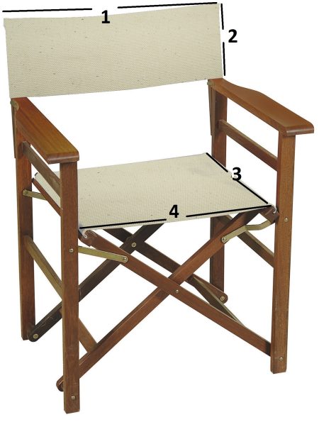 Εκρού Διάτρητο 1x1 Μισό Μισό Ανταλλακτικό Πανί Σκηνοθέτη 26