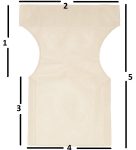 Εκρού Ολόκληρο Ανταλλακτικό Πανί Σκηνοθέτη Με Διάτρητο 1 x 1 Νο5