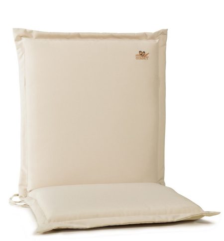 Εκρού Θήκη Γιά Χαμηλόπλατο Μαξιλάρι Πολυθρόνας Με Φερμουάρ 96 x 46 x 6cm