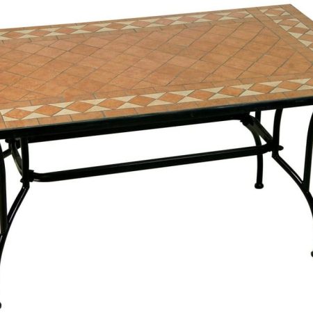 Παραλ/μο Μεταλλικό Τραπέζι Mosaic 120 x 80 x 75(h)cm