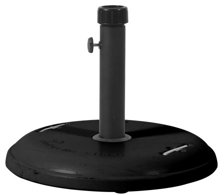 Μάυρη Τσιμεντένια Βάση Ομπρέλας 22Kgr , ⌀ 48cm