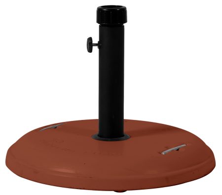 Καφέ Τσιμεντένια Βάση Ομπρέλας 22Kgr , ⌀ 48cm