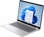 HP OmniBook 5 Flip 2-in-1 Laptop Next Gen AI 14-km0000nv Copilot+ PC Intel Core Ultra 9 35.6 cm (14") Touchscreen 2K Wi-Fi 6 (802.11ax) Windows 11 Pro Silver